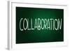 Collaboration-airdone-Framed Art Print