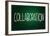 Collaboration-airdone-Framed Art Print