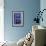 Collage, Blue Mercato, 2004-George Dannatt-Framed Giclee Print displayed on a wall
