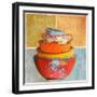 Collage Bowls I-Patricia Pinto-Framed Art Print