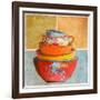 Collage Bowls I-Patricia Pinto-Framed Art Print