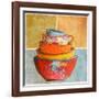 Collage Bowls I-Patricia Pinto-Framed Art Print