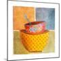 Collage Bowls II-Patricia Pinto-Mounted Premium Giclee Print