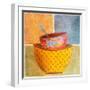 Collage Bowls II-Patricia Pinto-Framed Premium Giclee Print