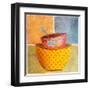 Collage Bowls II-Patricia Pinto-Framed Art Print