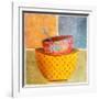 Collage Bowls II-Patricia Pinto-Framed Art Print