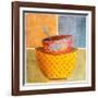 Collage Bowls II-Patricia Pinto-Framed Art Print