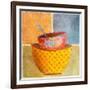 Collage Bowls II-Patricia Pinto-Framed Art Print