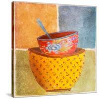 Collage Bowls II-Patricia Pinto-Stretched Canvas