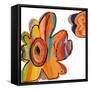 Collage Flowers I-Patricia Pinto-Framed Stretched Canvas
