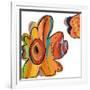 Collage Flowers I-Patricia Pinto-Framed Art Print