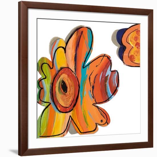 Collage Flowers I-Patricia Pinto-Framed Art Print