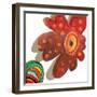 Collage Flowers II-Patricia Pinto-Framed Art Print