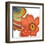 Collage Flowers III-Patricia Pinto-Framed Art Print