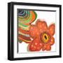 Collage Flowers III-Patricia Pinto-Framed Art Print