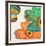 Collage Flowers IV-Patricia Pinto-Framed Art Print
