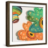 Collage Flowers IV-Patricia Pinto-Framed Art Print