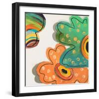 Collage Flowers IV-Patricia Pinto-Framed Art Print