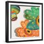 Collage Flowers IV-Patricia Pinto-Framed Art Print