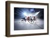 Collage from Hockey Players in Action-Eugene Onischenko-Framed Photographic Print