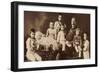 Collage, Kaiser Wilhelm 2 Mit Seinen Enkeln-null-Framed Giclee Print