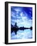 Collage - Landscape In Fantasy Planet-frenta-Framed Art Print