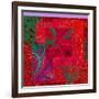 COLLAGE OF COLOR-Linda Arthurs-Framed Giclee Print