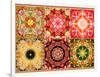 Collage of Flowers Mandalas, Composing-Alaya Gadeh-Framed Photographic Print