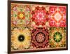 Collage of Flowers Mandalas, Composing-Alaya Gadeh-Framed Photographic Print