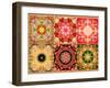 Collage of Flowers Mandalas, Composing-Alaya Gadeh-Framed Photographic Print