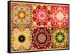 Collage of Flowers Mandalas, Composing-Alaya Gadeh-Framed Stretched Canvas