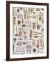 Collage of Gardening Items-Hope Street Designs-Framed Giclee Print