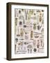 Collage of Gardening Items-Hope Street Designs-Framed Giclee Print