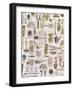 Collage of Gardening Items-Hope Street Designs-Framed Giclee Print