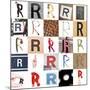 Collage Of Images With Letter R-gemenacom-Mounted Art Print