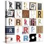 Collage Of Images With Letter R-gemenacom-Stretched Canvas