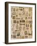 Collage of Items Found on Dressing Table-Hope Street Designs-Framed Giclee Print