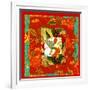 COLLAGE OF PATTERNS-Linda Arthurs-Framed Giclee Print