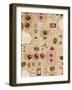 Collage of Strawberry Related Items-Hope Street Designs-Framed Giclee Print