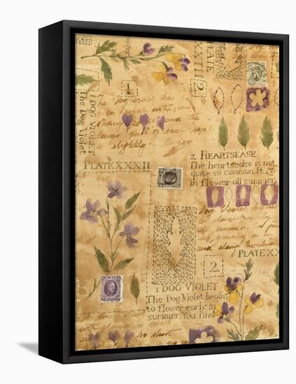 Collage of the Flowers-Hope Street Designs-Framed Stretched Canvas