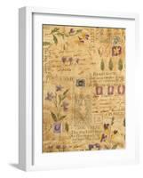 Collage of the Flowers-Hope Street Designs-Framed Giclee Print