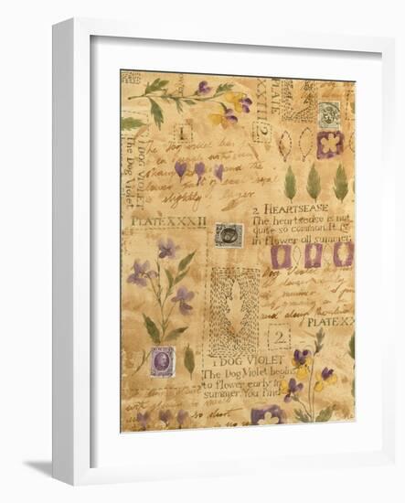 Collage of the Flowers-Hope Street Designs-Framed Giclee Print