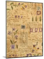 Collage of the Flowers-Hope Street Designs-Mounted Giclee Print