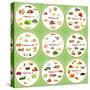 Collage Of Various Food Products Containing Vitamins-Yastremska-Stretched Canvas