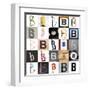 Collage With 25 Images With Letter B-gemenacom-Framed Art Print