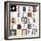 Collage With 25 Images With Letter E-gemenacom-Framed Art Print