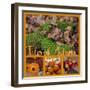 Collage with Autumnal Motifs-Andrea Haase-Framed Photographic Print