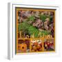 Collage with Autumnal Motifs-Andrea Haase-Framed Photographic Print