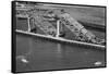 Collapsed Spans of the Second Narrows Bridge-null-Framed Stretched Canvas