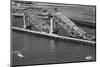 Collapsed Spans of the Second Narrows Bridge-null-Mounted Photographic Print